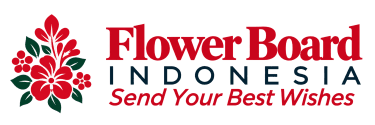 send flower board to Indonesia flower board indonesia logo