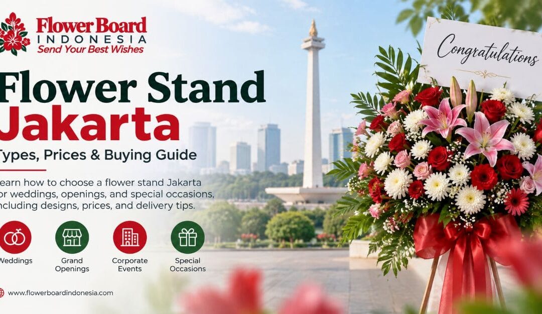 Flower Stand Jakarta: Types, Prices & Buying Guide